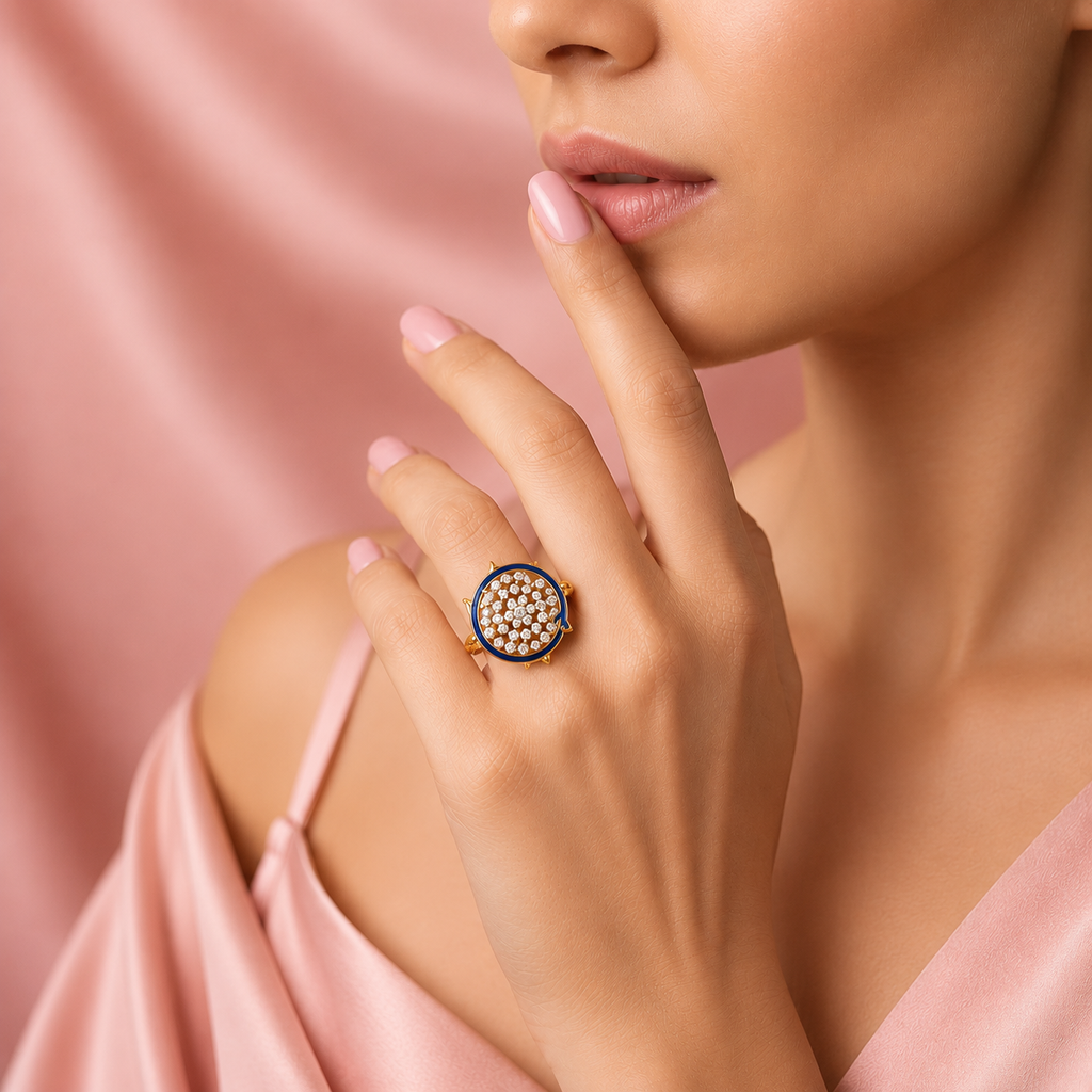 Neel Tara Swarovski Diamond Ring
