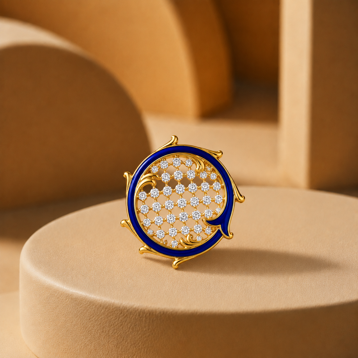 Neel Tara Swarovski Diamond Ring