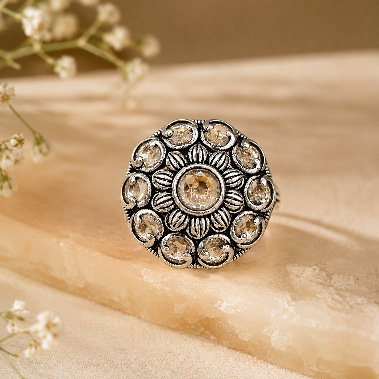 Noor Mahal Heritage Ring
