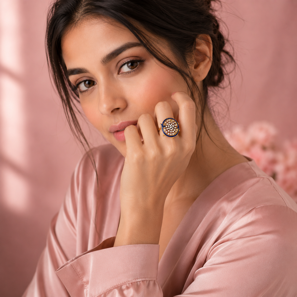Neel Tara Swarovski Diamond Ring