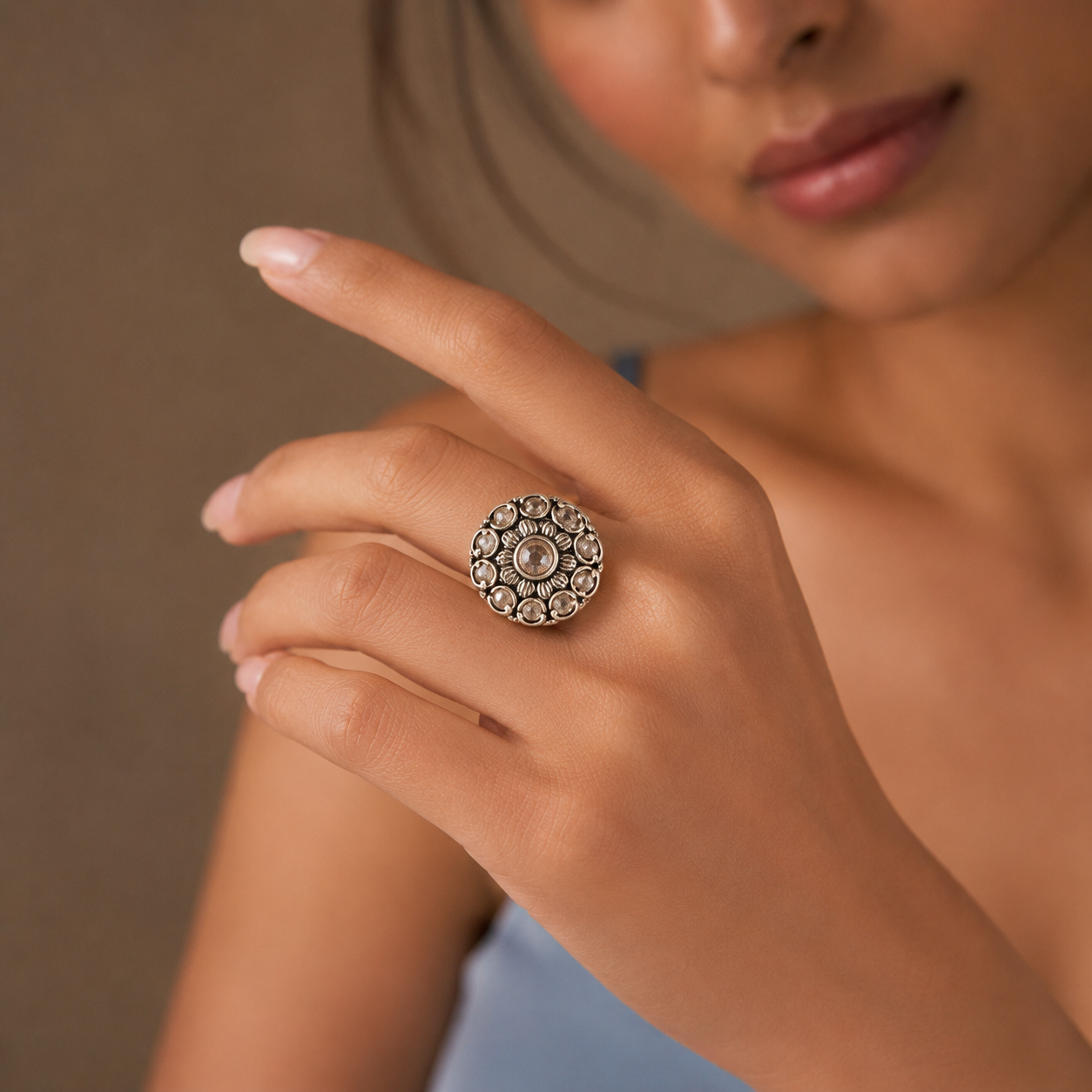 Noor Mahal Heritage Ring