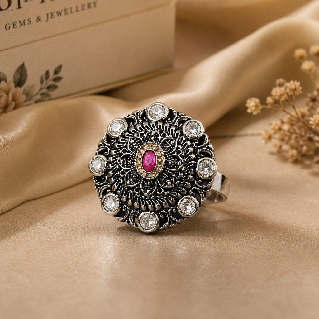 Shahi Gulnaar Heritage Ring