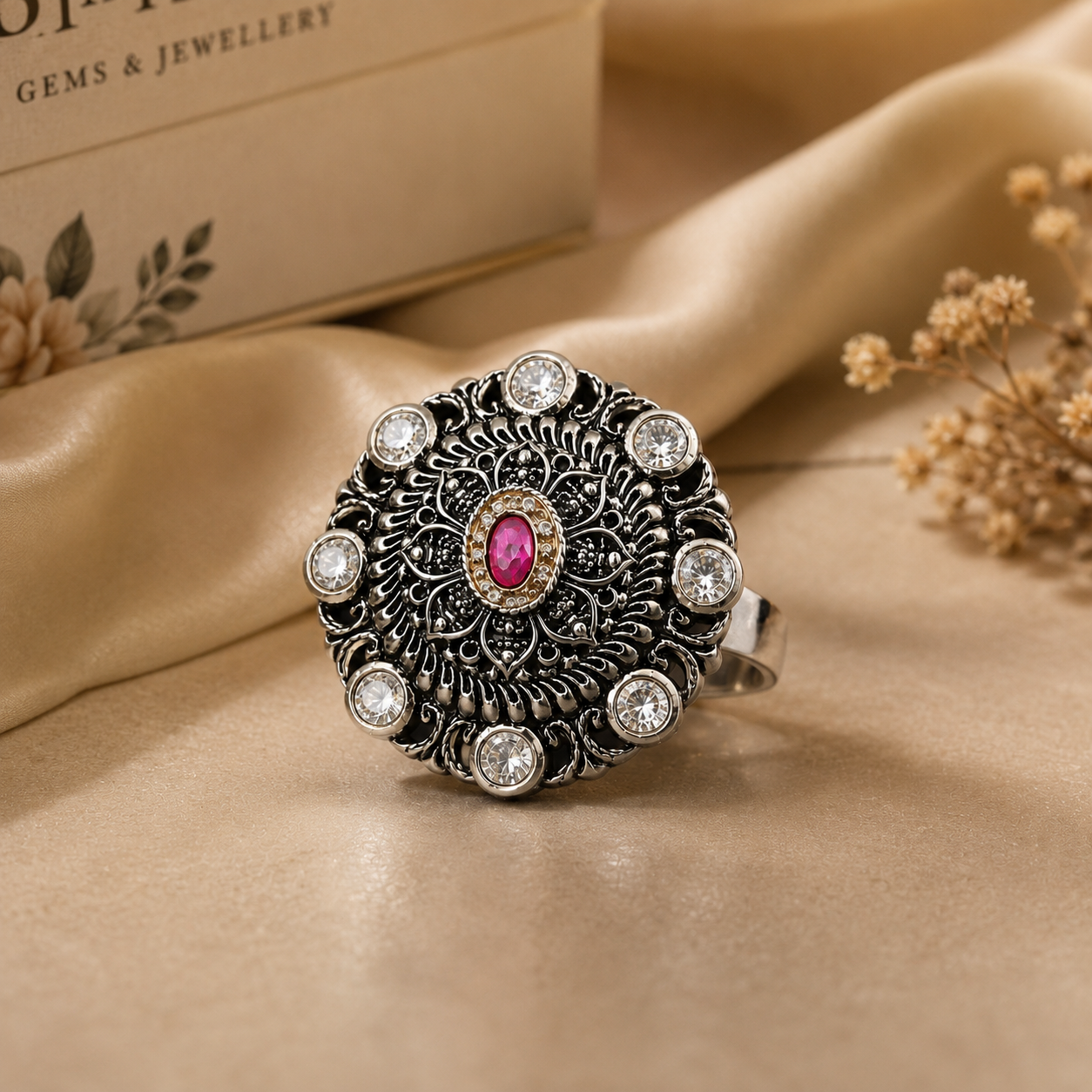 Shahi Gulnaar Heritage Ring