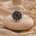Rangrez Bloom Cut Stone Ring